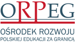 logo Ośrodka Rozwoju Polskiej Edukacji za Granicą - ORPEG